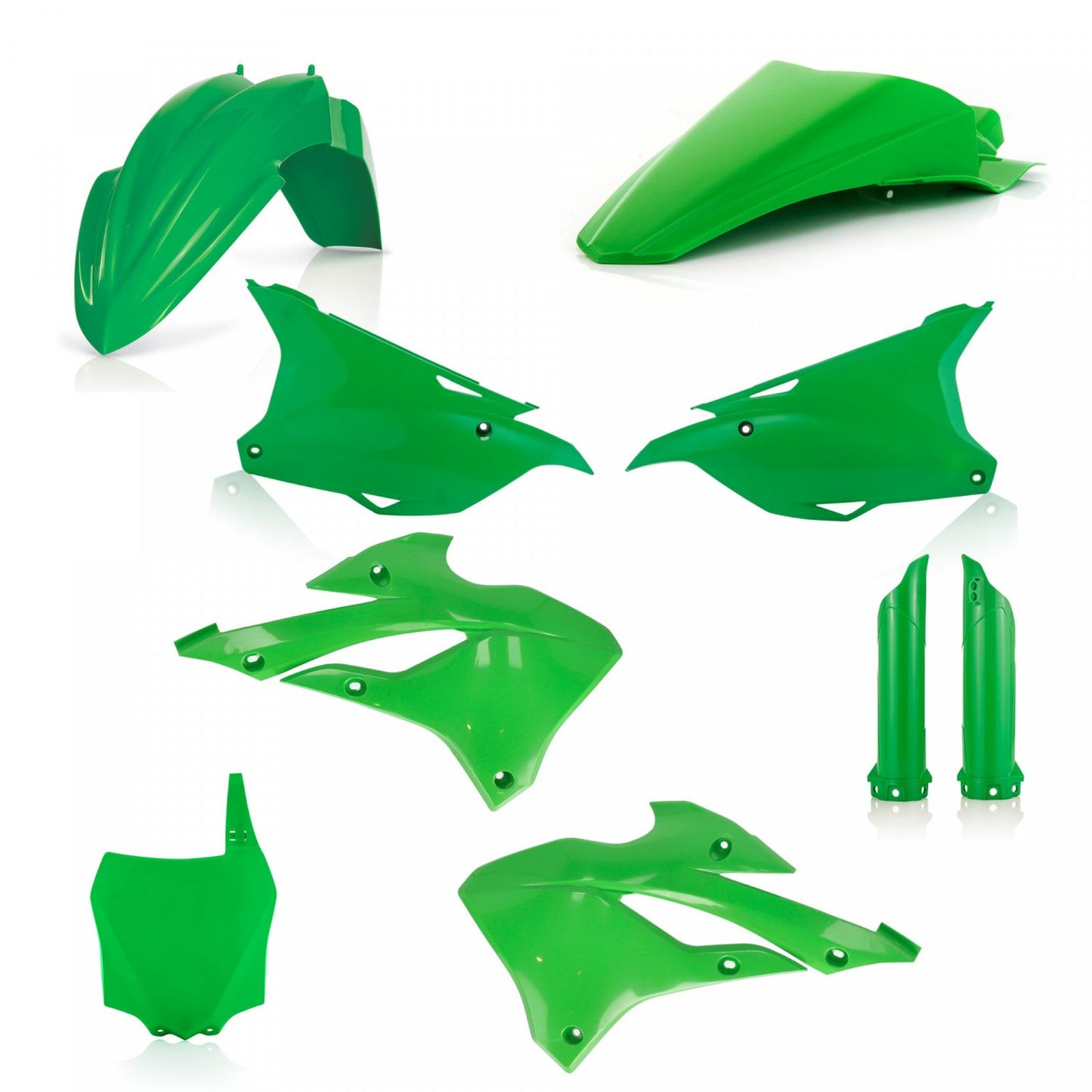 ACERBIS KAWASAKI KX85 22-24 GREEN PLASTICS KIT