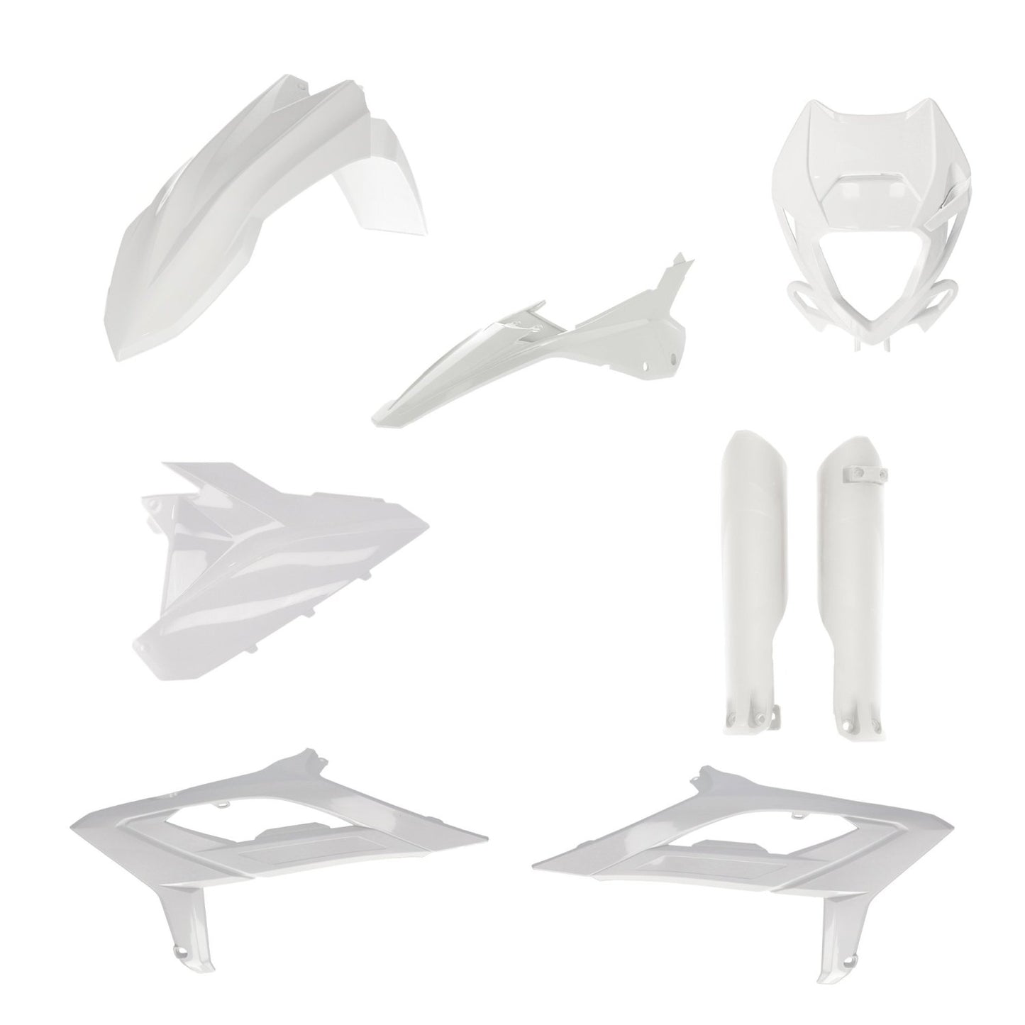 ACERBIS BETA RR 23-24 WHITE PLASTICS KIT