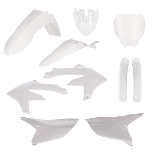 ACERBIS YAMAHA YZ250F 24-25 YZ250FX 2025 YZ450F/YZ450FX 23-25 WHITE PLASTICS KIT