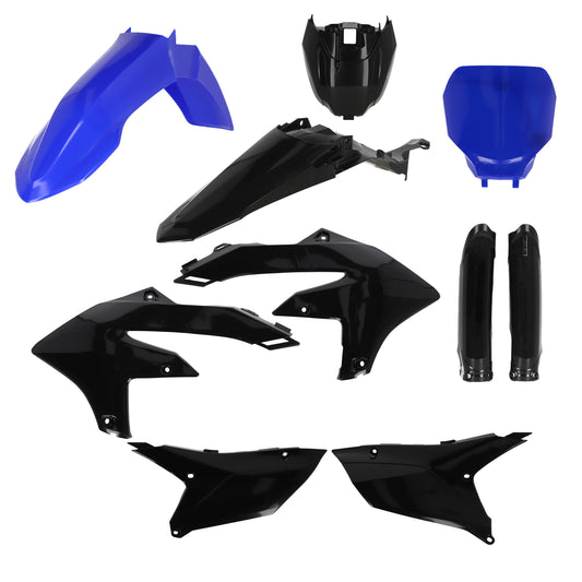 ACERBIS YAMAHA YZ250F 24-25 YZ250FX 2025 YZ450F/YZ450FX 23-25 BLUE/BLACK PLASTICS KIT