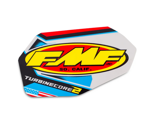 FMF TURBINECORE 2 REPLACEMENT EXHAUST DECALS