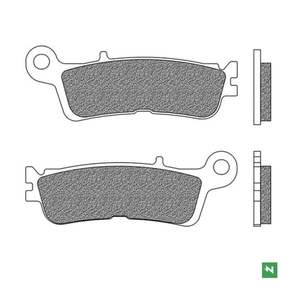 NEWFREN FRONT BRAKE PADS YAMAHA YZ / YZF / WRF 20-25