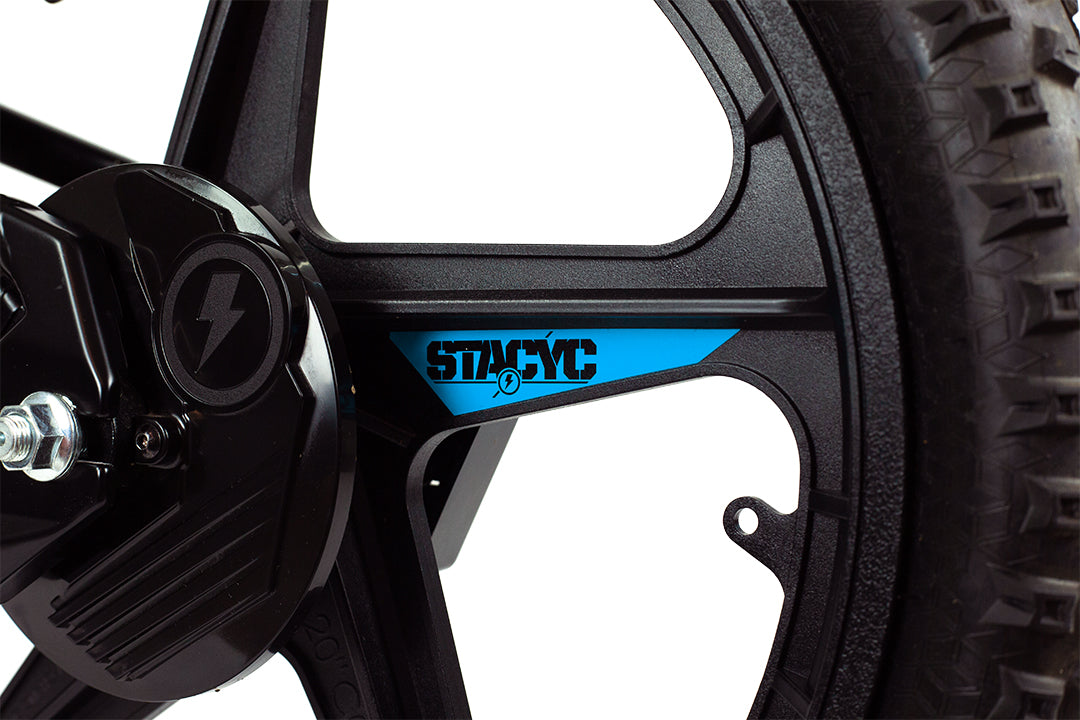 STACYC 20" BLACK ELECTRIC BALANCE BIKE