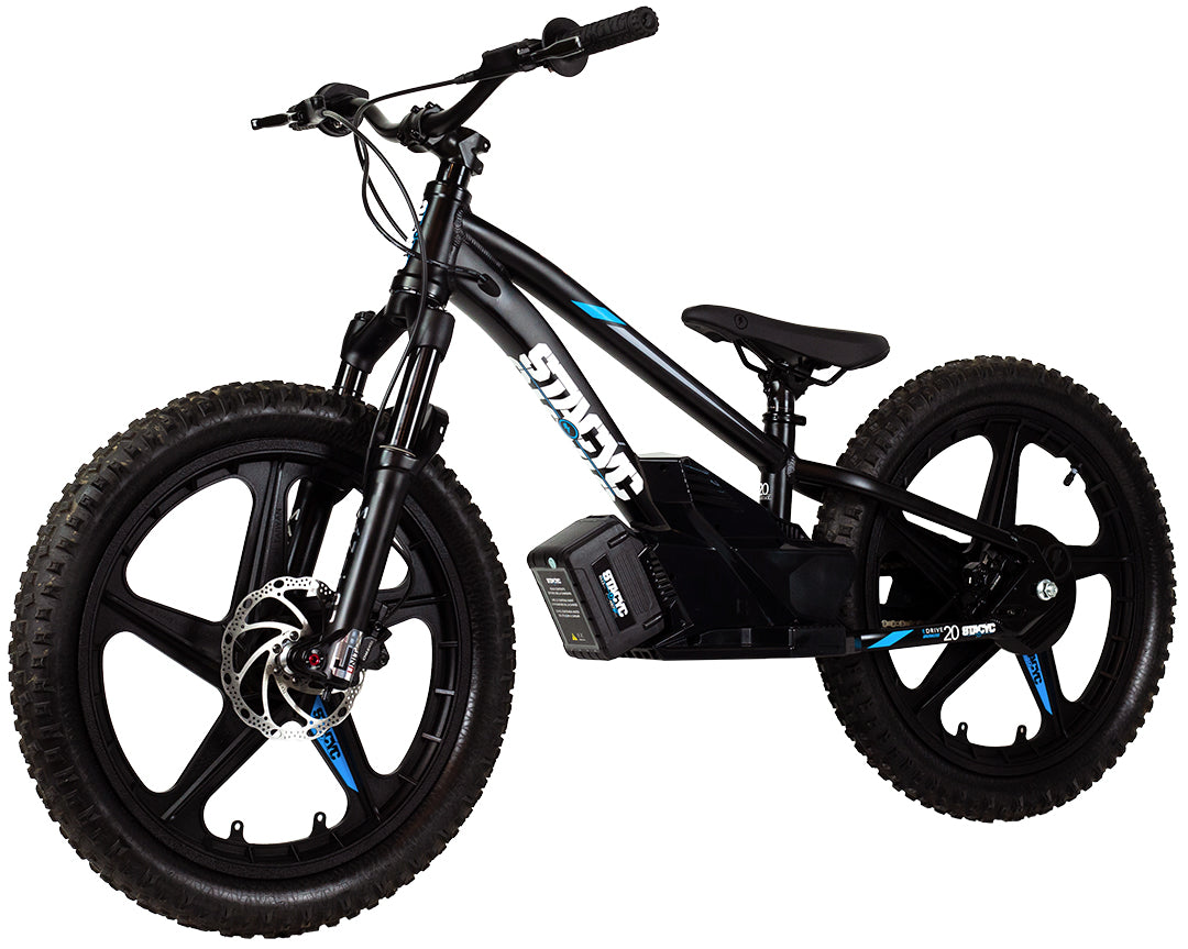 STACYC 20" BLACK ELECTRIC BALANCE BIKE