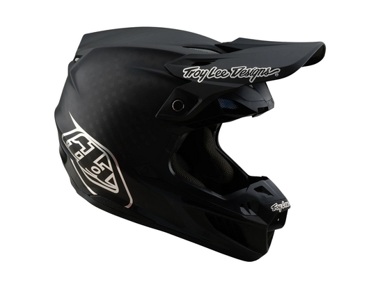 TROY LEE DESIGNS 2025 SE5 CARBON MONO BLACK HELMET