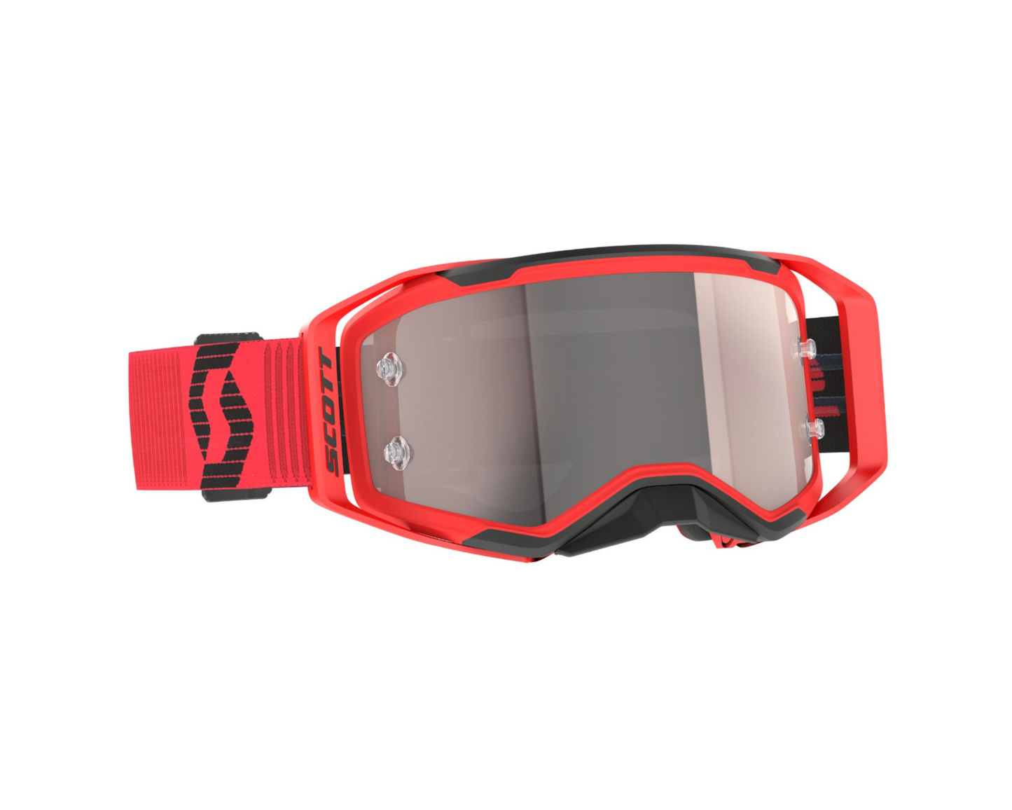 SCOTT PROSPECT 2.0 RED/BLACK/SILVER CHROME WORKS GOGGLES