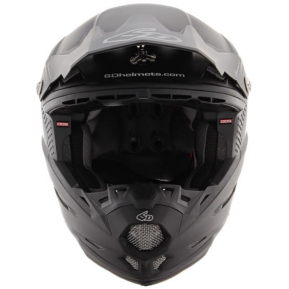 6D ATR-2 SOLID MATTE BLACK HELMET