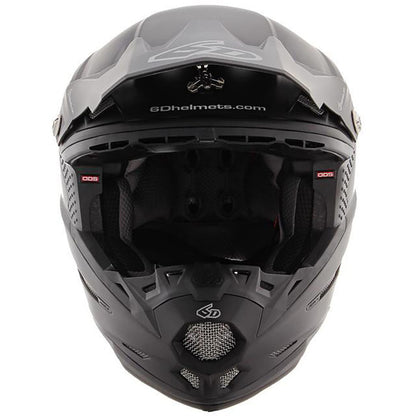 6D ATR-2 SOLID MATTE BLACK YOUTH HELMET