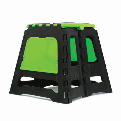 POLISPORT GREEN FOLDABLE BIKE STAND