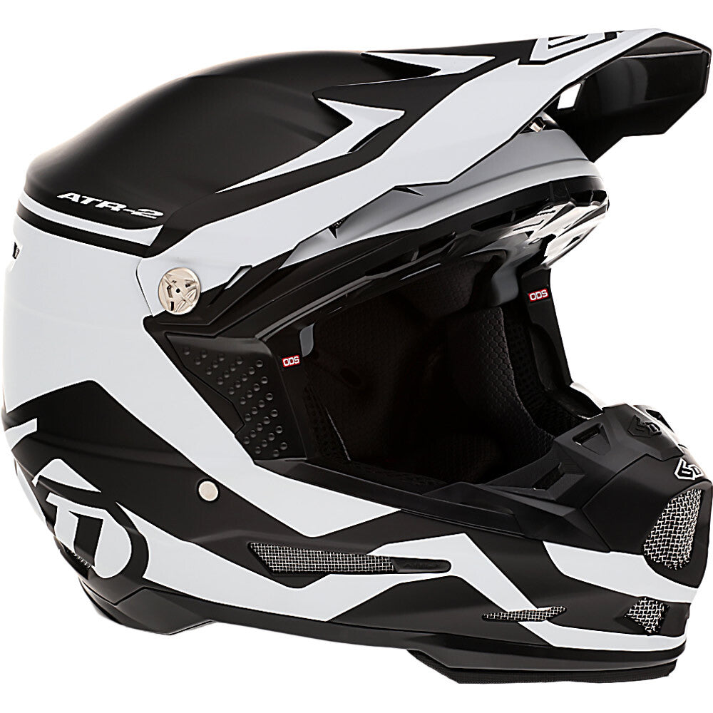 6D ATR-2 DRIVE WHITE HELMET