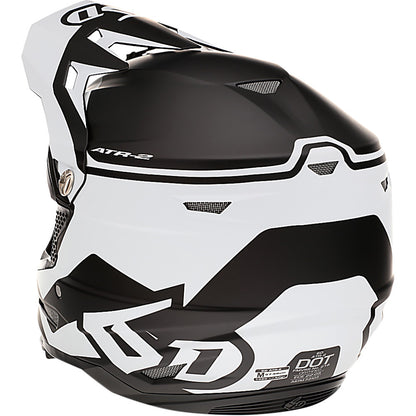 6D ATR-2 DRIVE WHITE HELMET