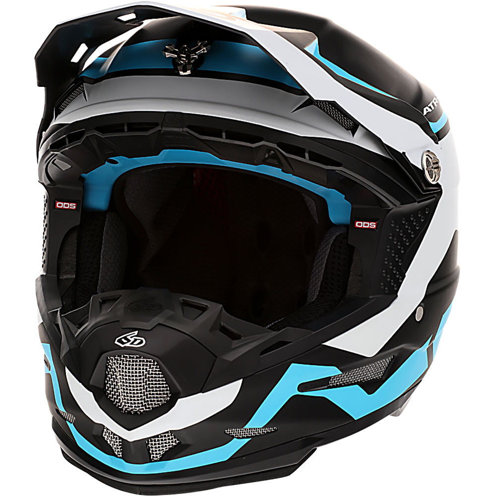 6D ATR-2 DRIVE CYAN HELMET