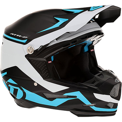 6D ATR-2 DRIVE CYAN HELMET