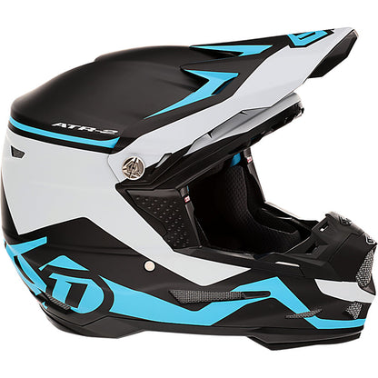 6D ATR-2 DRIVE CYAN HELMET