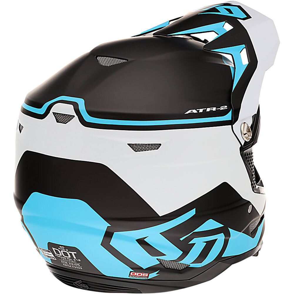 6D ATR-2 DRIVE CYAN HELMET