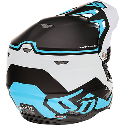 6D ATR-2 DRIVE CYAN YOUTH HELMET