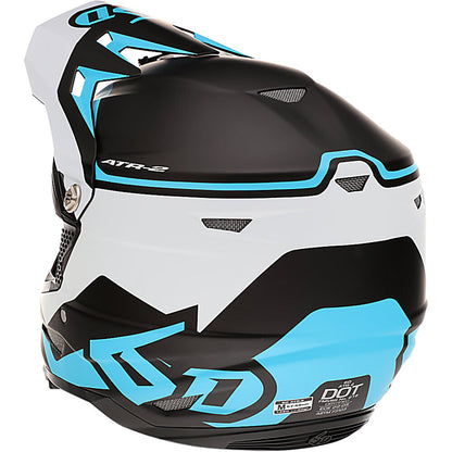 6D ATR-2 DRIVE CYAN YOUTH HELMET