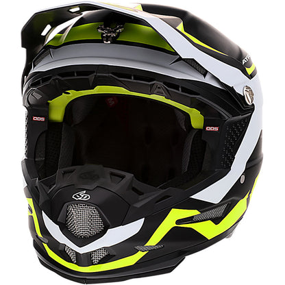 6D ATR-2 DRIVE NEON YELLOW HELMET