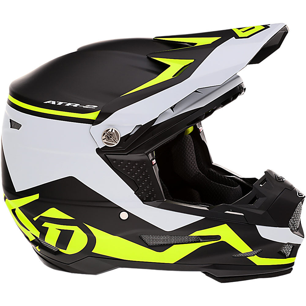 6D ATR-2 DRIVE NEON YELLOW HELMET