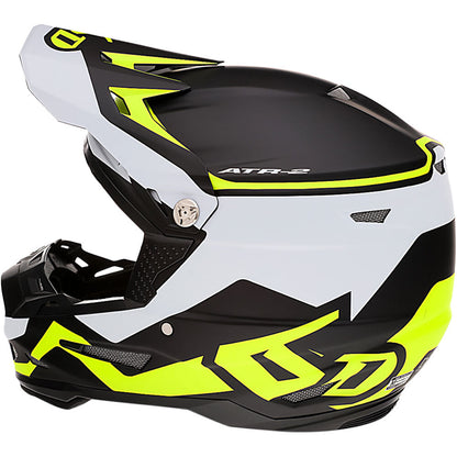 6D ATR-2 DRIVE NEON YELLOW YOUTH HELMET