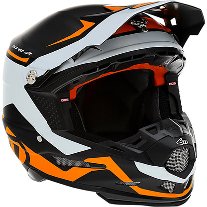 6D ATR-2 DRIVE NEON ORANGE HELMET