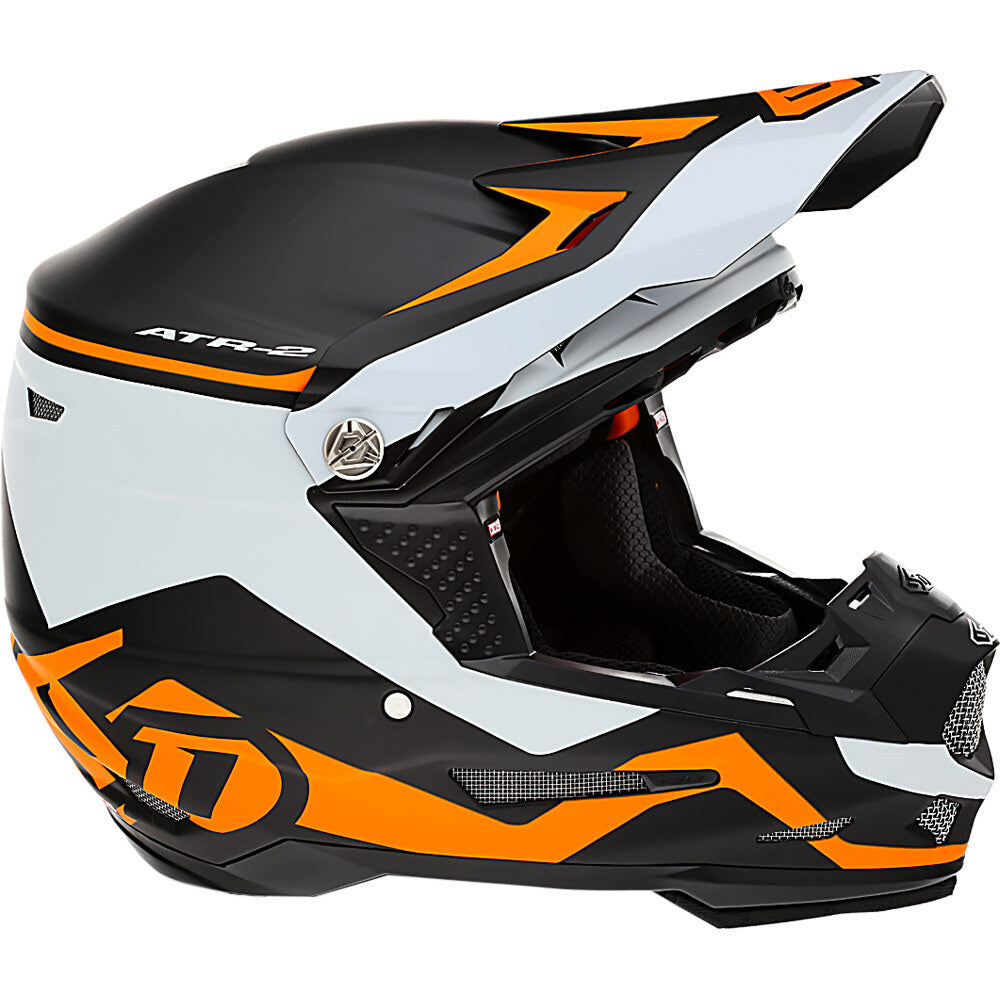 6D ATR-2 DRIVE NEON ORANGE HELMET