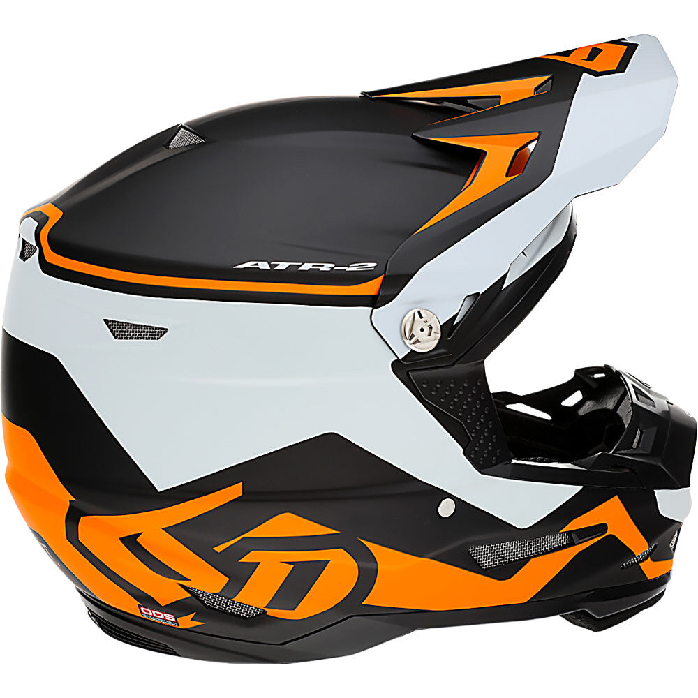 6D ATR-2 DRIVE NEON ORANGE HELMET