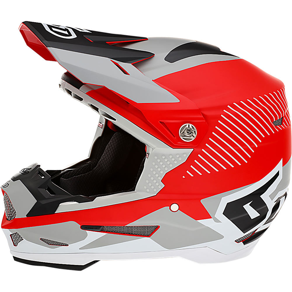 6D ATR-2 FUSION RED HELMET