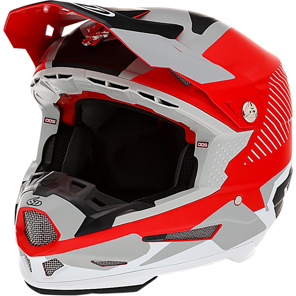 6D ATR-2 FUSION RED HELMET