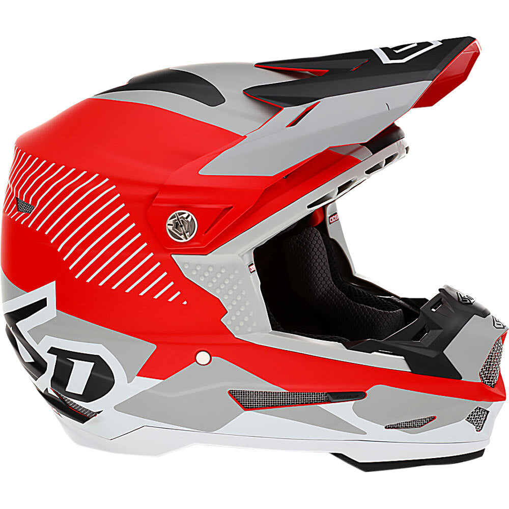 6D ATR-2 FUSION RED HELMET