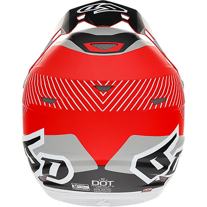 6D ATR-2 FUSION RED HELMET