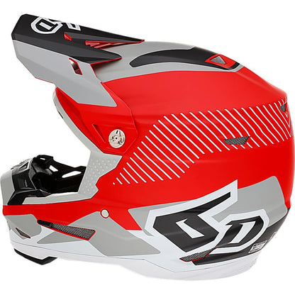 6D ATR-2 FUSION RED HELMET