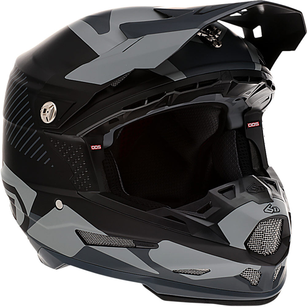 6D ATR-2 FUSION BLACK HELMET