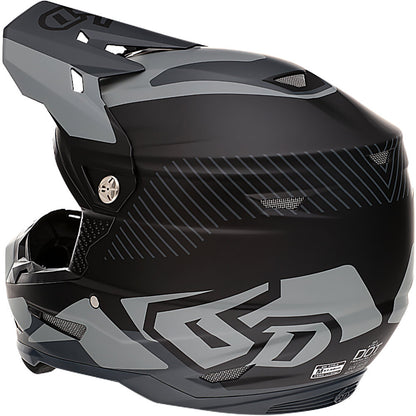 6D ATR-2 FUSION BLACK HELMET