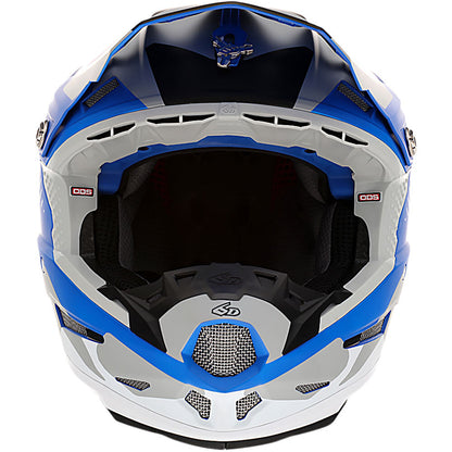 6D ATR-2 FUSION BLUE HELMET