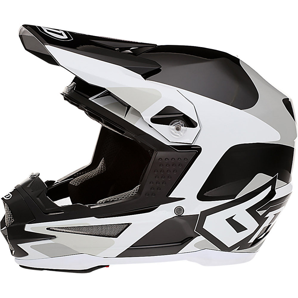 6D ATR-1 APEX WHITE HELMET