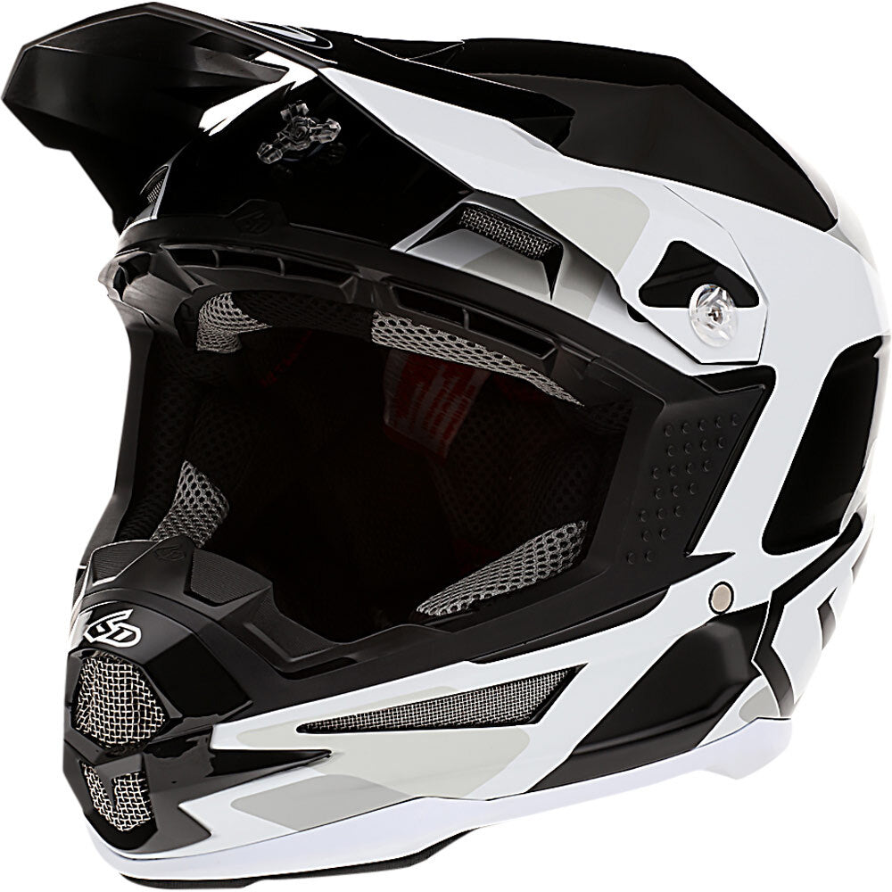 6D ATR-1 APEX WHITE HELMET