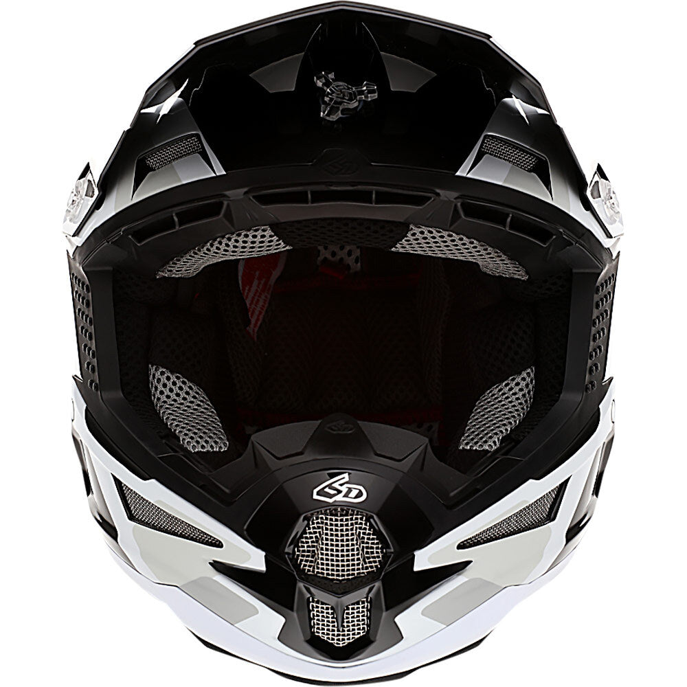 6D ATR-1 APEX WHITE HELMET