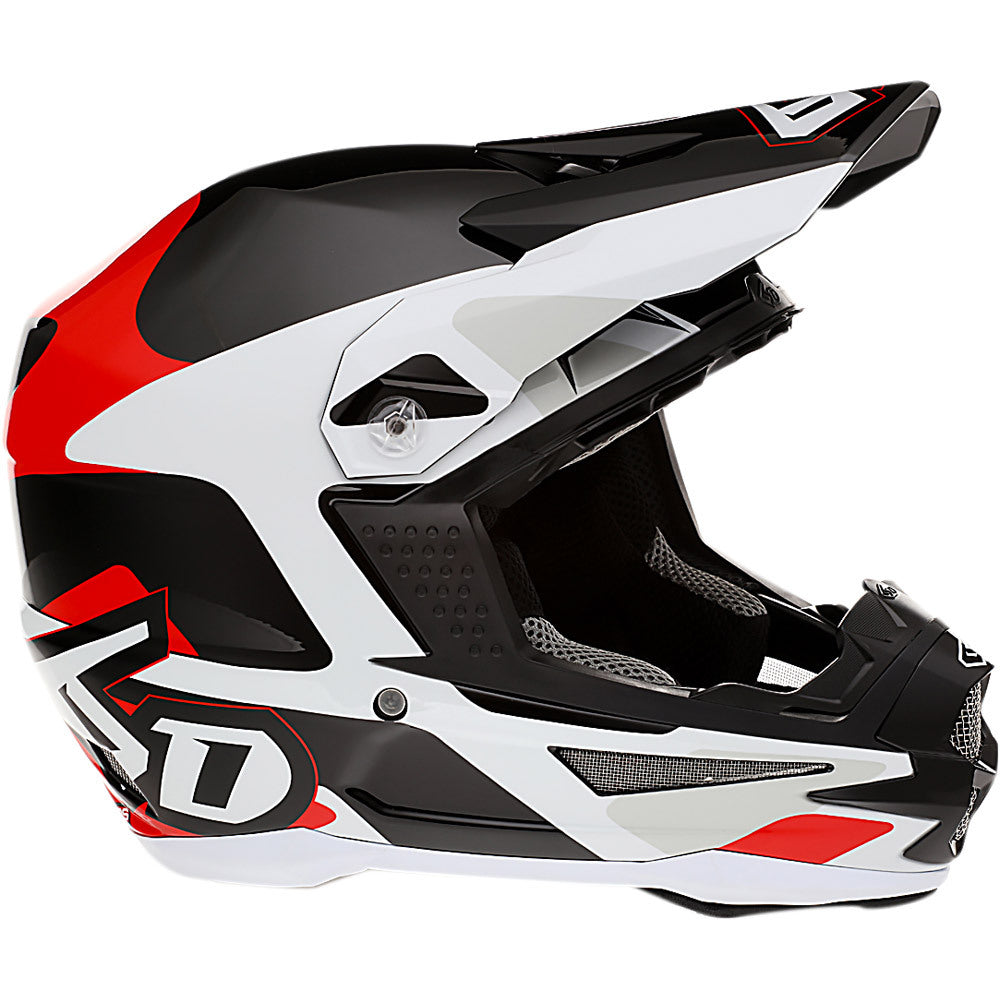 6D ATR-1 APEX RED HELMET