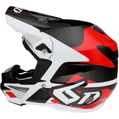 6D ATR-1 APEX RED HELMET