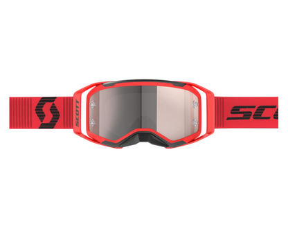 SCOTT PROSPECT 2.0 RED/BLACK/SILVER CHROME WORKS GOGGLES