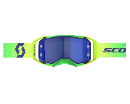 SCOTT PROSPECT 2.0 AMP MIDNIGHT PURPLE/SAFETY YELLOW/BLUE CHROME WORKS GOGGLES