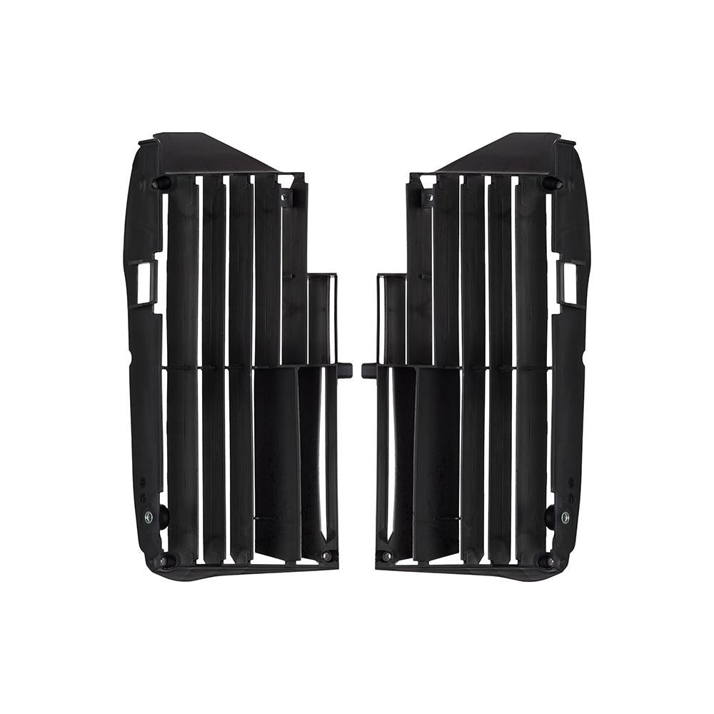 POLISPORT YAMAHA YZ250F 24-25 YZ250FX 2025 YZ450F/YZ450FX 23-25 BLACK RADIATOR LOUVERS