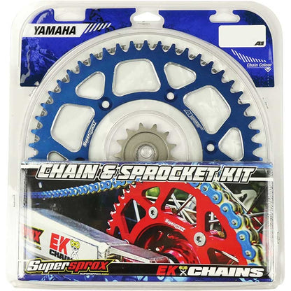 SUPERSPROX CHAIN & SPROCKETS KIT BLUE ALLOY YAMAHA YZ450F 07-14/19-24