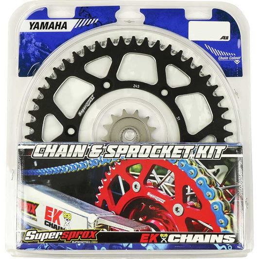 SUPERSPROX CHAIN & SPROCKETS KIT ALLOY YAMAHA YZ450F 07-14/19-24