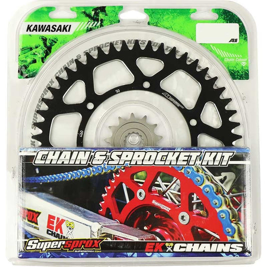 SUPERSPROX CHAIN & SPROCKETS KIT ALLOY KAWASAKI KX250F 11-24