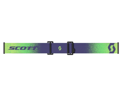 SCOTT PROSPECT 2.0 AMP MIDNIGHT PURPLE/SAFETY YELLOW/BLUE CHROME WORKS GOGGLES