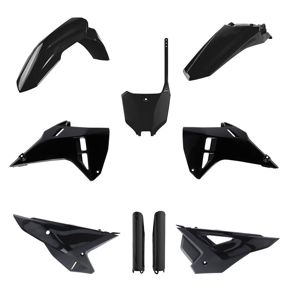 POLISPORT HONDA CRF250R/CRF450R 2025 BLACK PLASTICS KIT