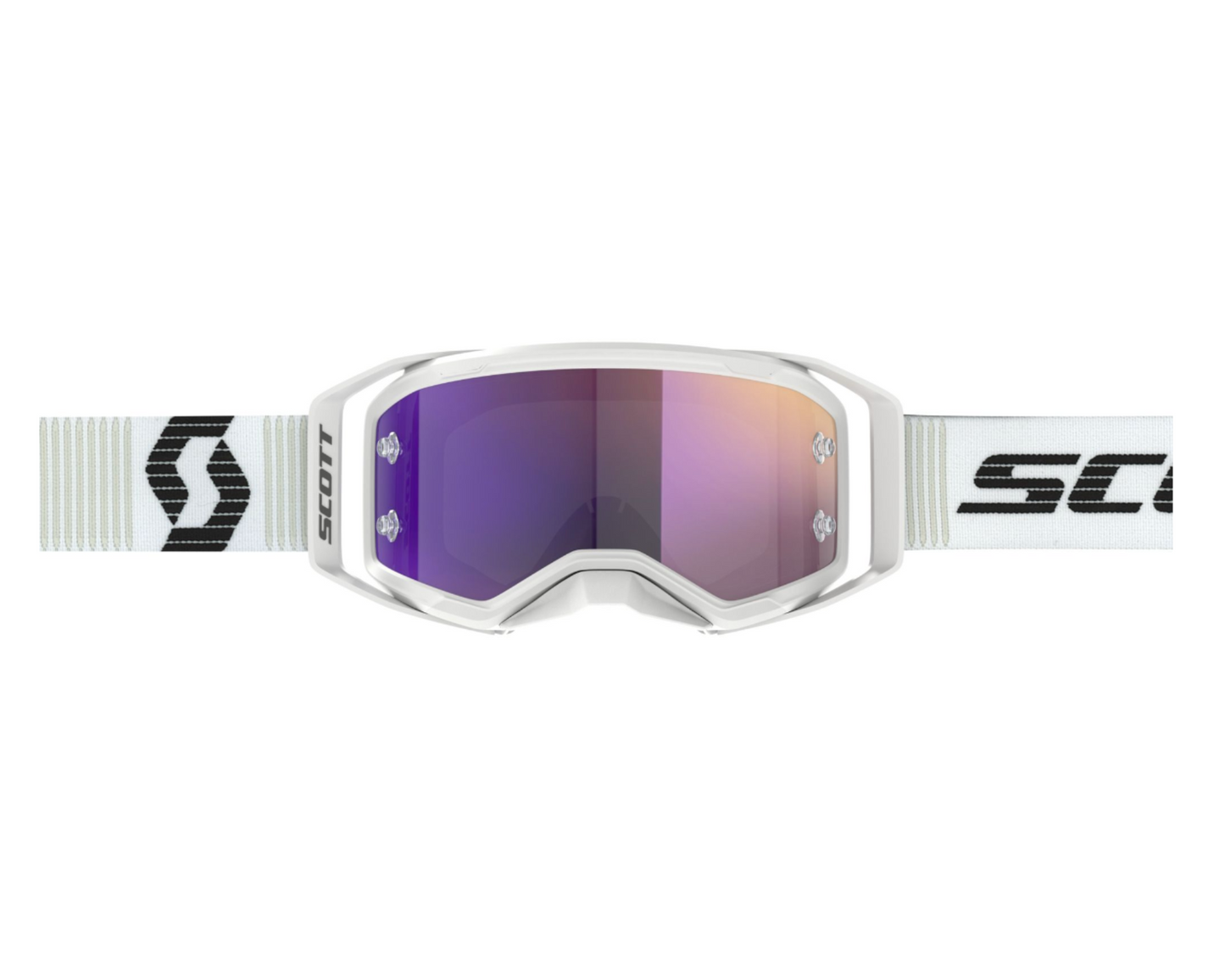 SCOTT PROSPECT 2.0 WHITE/BLACK/PURPLE CHROME WORKS GOGGLES