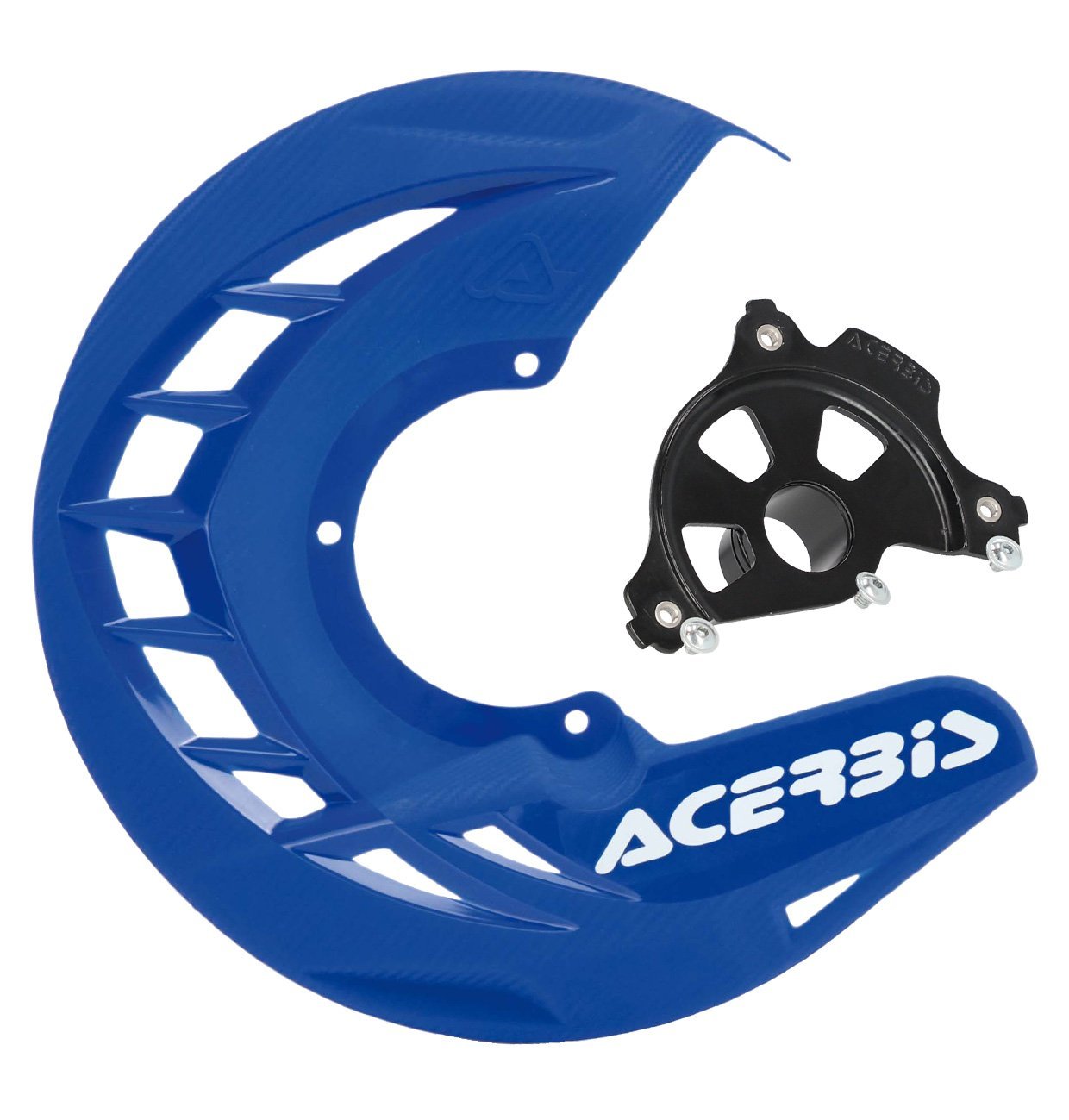 ACERBIS X-BRAKE BLUE DISC COVER & BLACK MOUNT KIT BETA RR 11-24